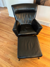 Room & Board Boden Leather Chair & Ottoman