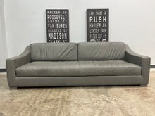 Restoration Hardware (RH) Modena Slope Arm Leather Sofa