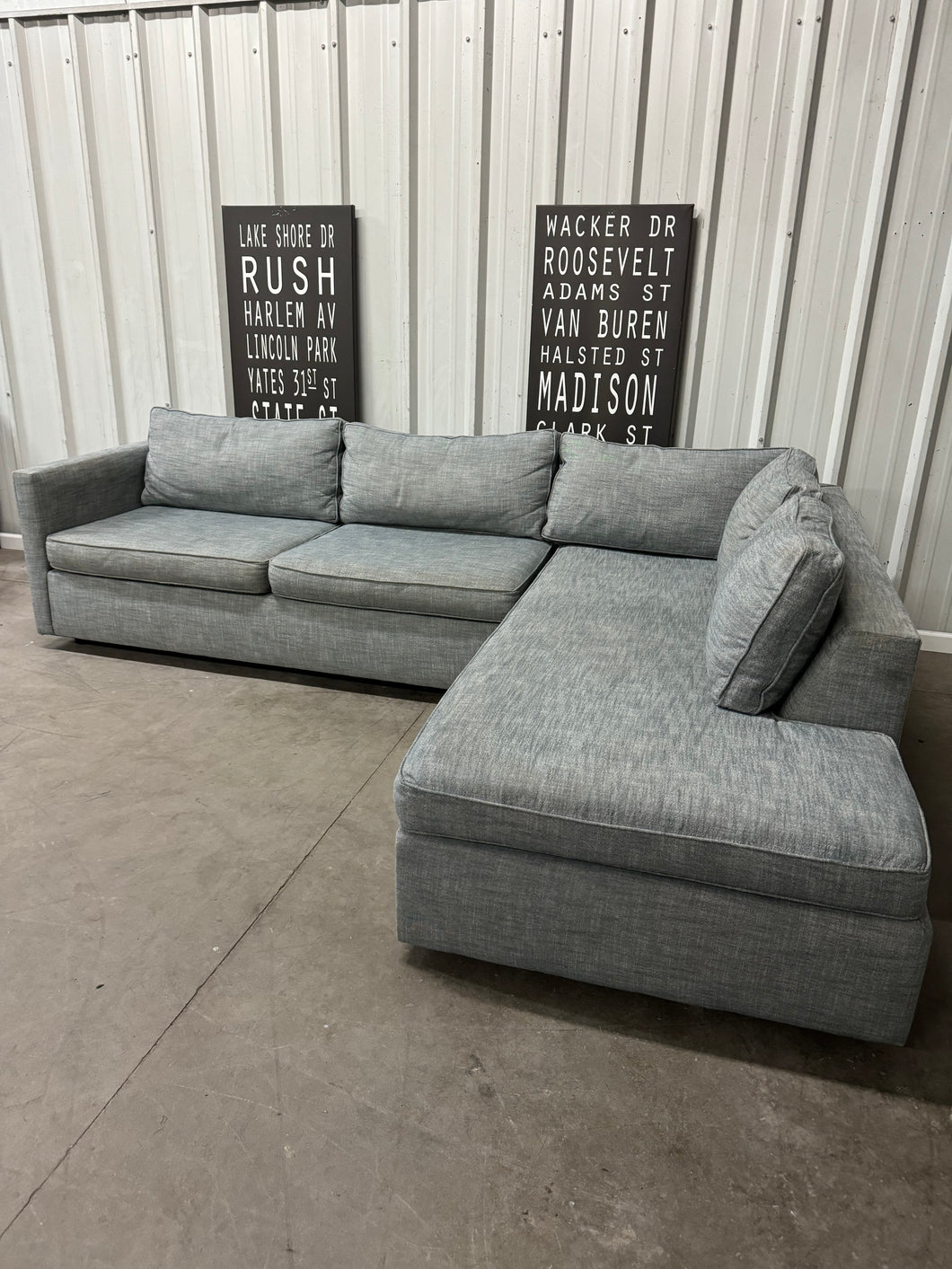 West Elm Harris Sectional Sofa