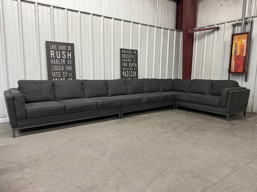 Jayson Home Fabric 4-Piece Sectional Sofa