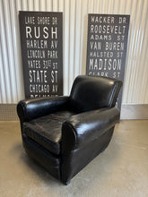 Restoration Hardware (RH) 1920’s Parisian Leather Club Chair