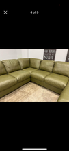 Walter E. Smithe Nicola 3 Piece Leather Sectional Sofa