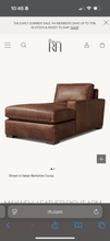Restoration Hardware (RH) Belgian Track Arm Chaise