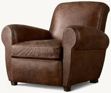 Restoration Hardware (RH) 1920’s Parisian Leather Club Chair