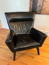 Room & Board Boden Leather Chair & Ottoman
