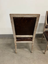 Restoration Hardware (RH) VINTAGE FRENCH SQUARE BACK LEATHER DINING ARMCHAIRS