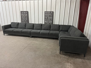 Jayson Home Fabric 4-Piece Sectional Sofa