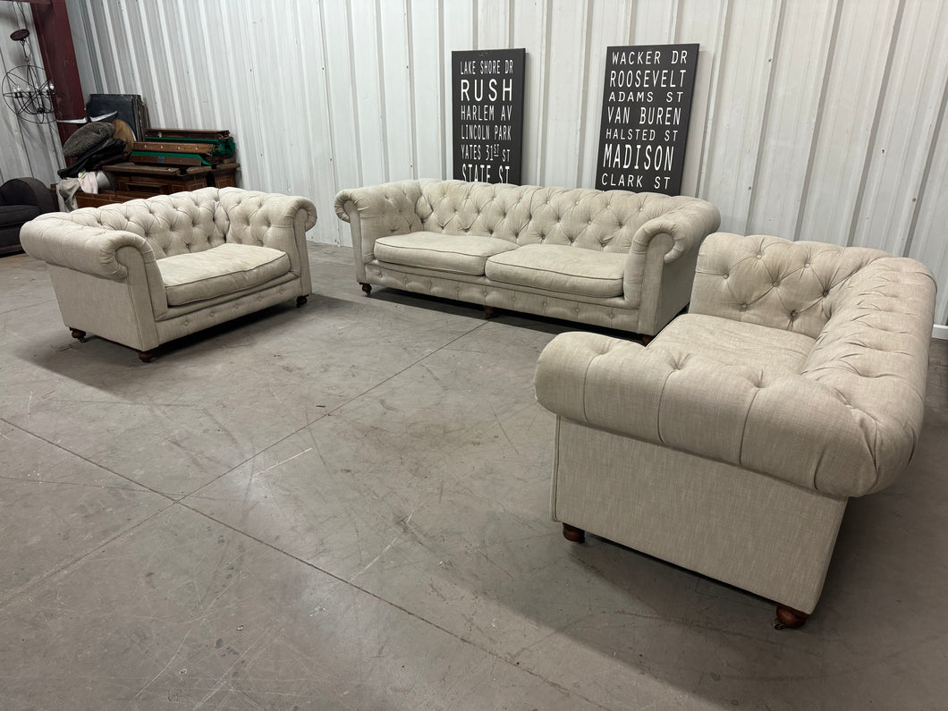 Restoration Hardware (RH) Kensington Sofas (8’, 6’ & 5’)