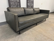 West Elm Axel Leather Sofa