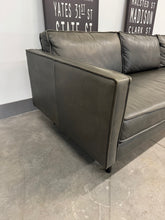 West Elm Axel Leather Sofa