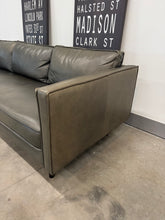 West Elm Axel Leather Sofa