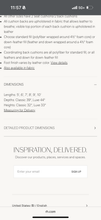 Restoration Hardware (RH) Collins Leather Sofa