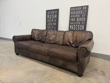 Restoration Hardware (RH) Lancaster Leather Sofa